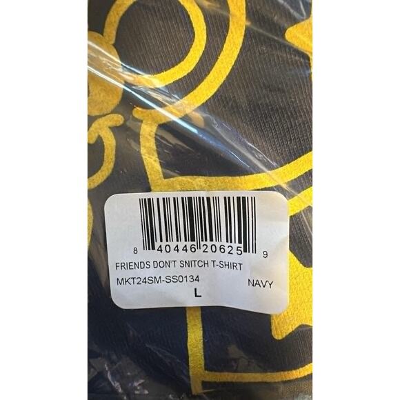 Market (Chinatown Market) Friends Don't Snitch T-shirt Size Large - Picture 3 of 3